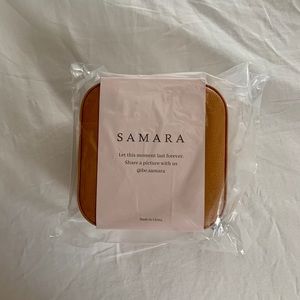NEW Samara Vegan Leather Jewelry Box with zipper